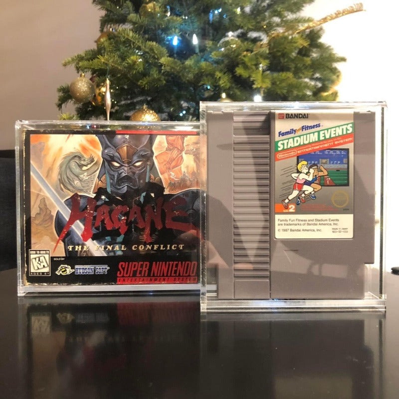 Nintendo NES (Cartouche) EVORETRO Acrylique - Paquet de 2