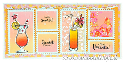 Marianne Design A4 Paper Pad - Fresh Lemonade
