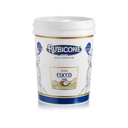 Coconut Spreadable Filling Cream - Cremino Coconut - 5 KG Bucket - Rubicone Canada - Ships Free Within Canada on Orders Above CAD $199