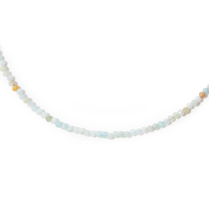 Amazonite Bead Necklace - 2-3mm
