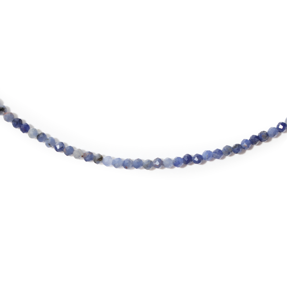 Sodalite Bead Necklace - 2-3mm