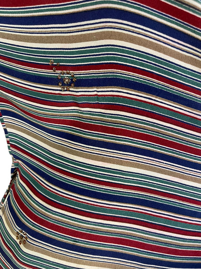 PRC6653 Avatar Pure Silk Side Slit Top