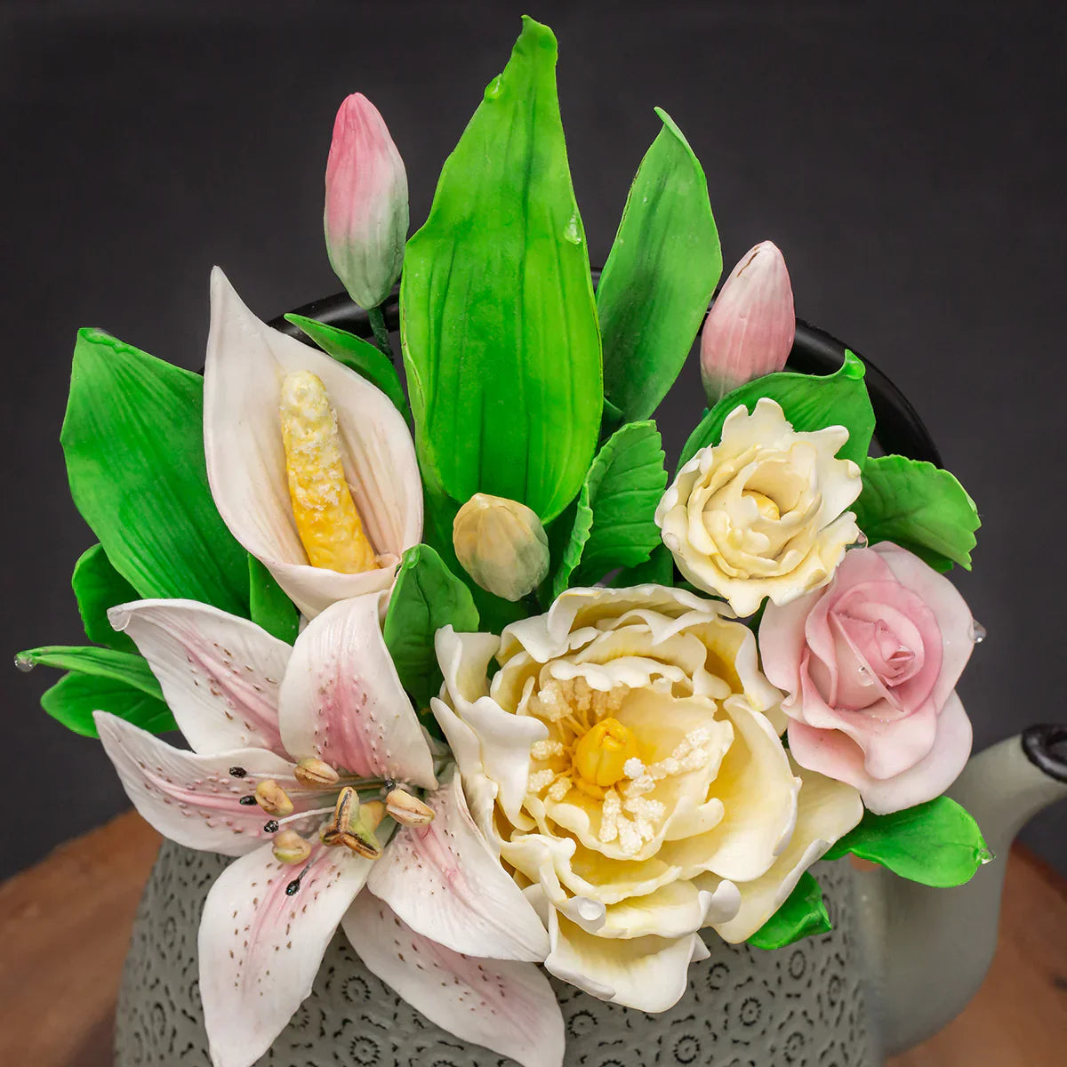 Moule et Veiner en silicone Pivoine / Tulipe Flower Pro