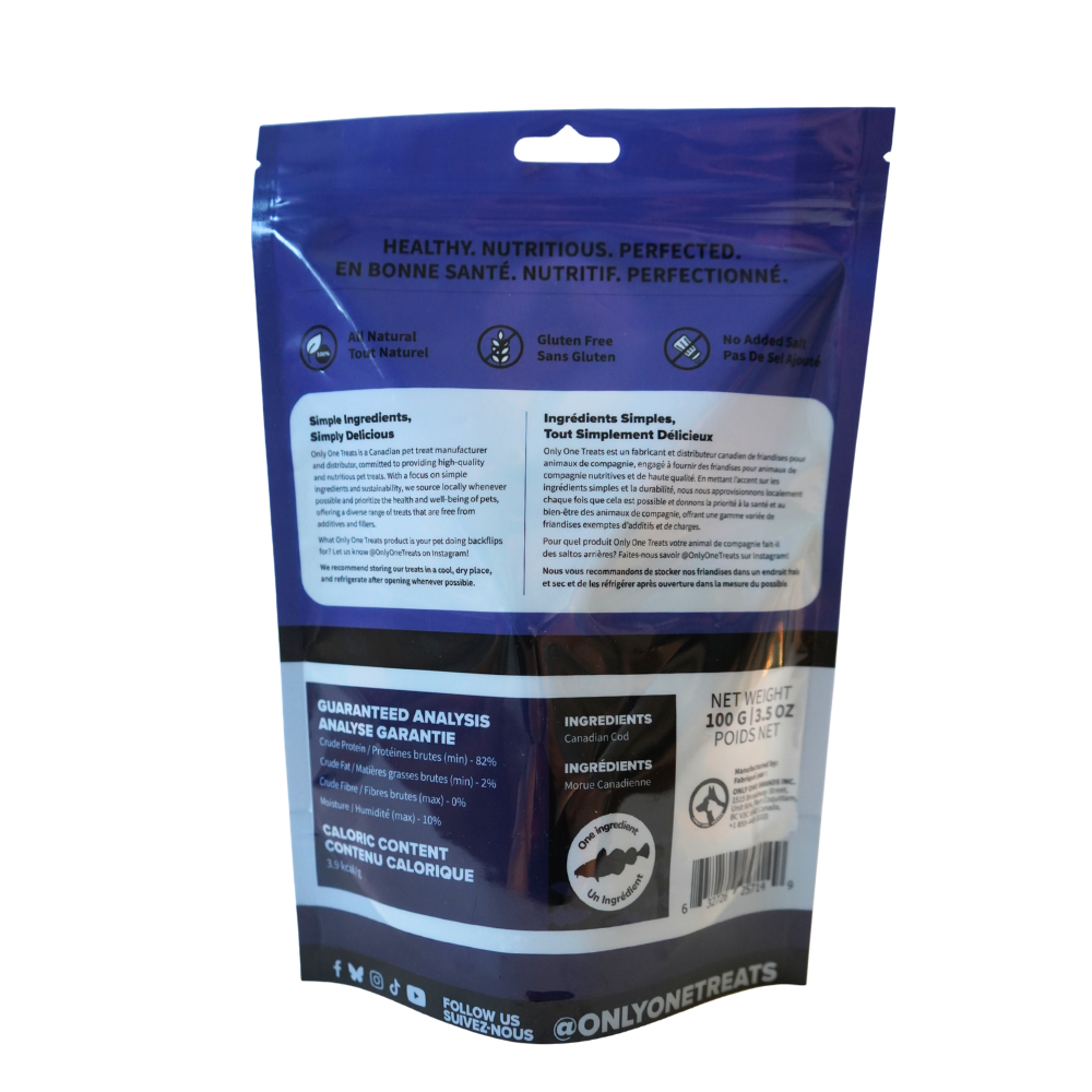 Cod Skin Chips 100g