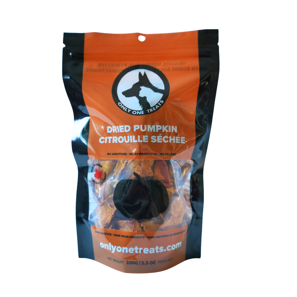 Tranches de citrouille séchées 100g