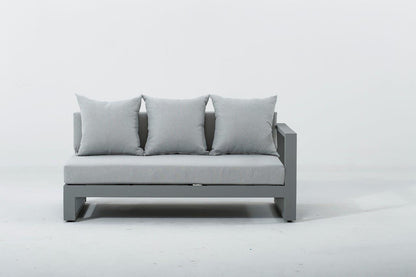 Oasis 3-Piece Aluminum Outdoor Sectional