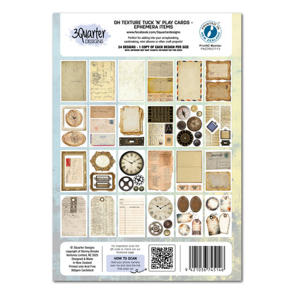 3Quarter Designs Oh Texture - Cartes Tuck N Play