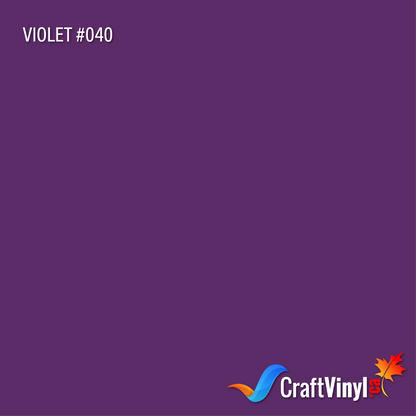 Oracal 651 Glossy Violet #040sheets and rolls