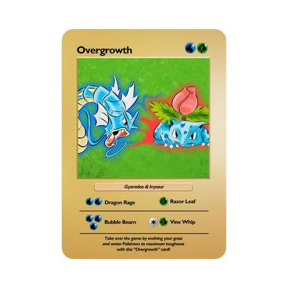 Overgrowth Theme Metal Orica Card