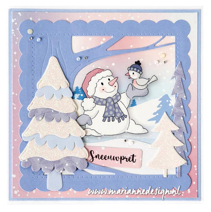 Marianne Design Collectables Die - Sapin enneigé par Marleen