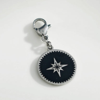 KAILA: Star Symbol Charm Silver