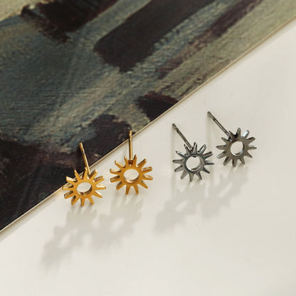 Style EDLA: 'Starry Night' Stud Earrings Silver