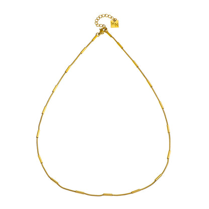 CYRILLIA Tubular Beaded Chain Necklace
