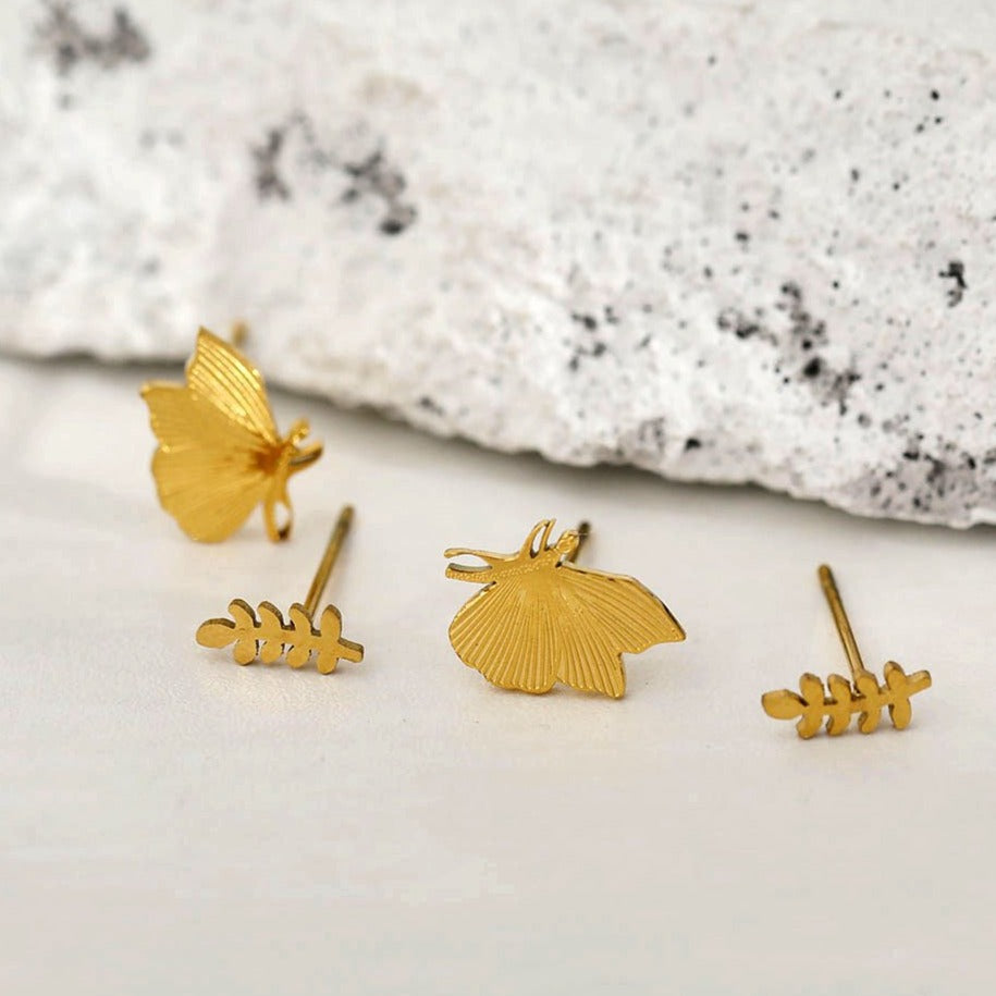 Lot de 2 paires de boucles d'oreilles gratuites
