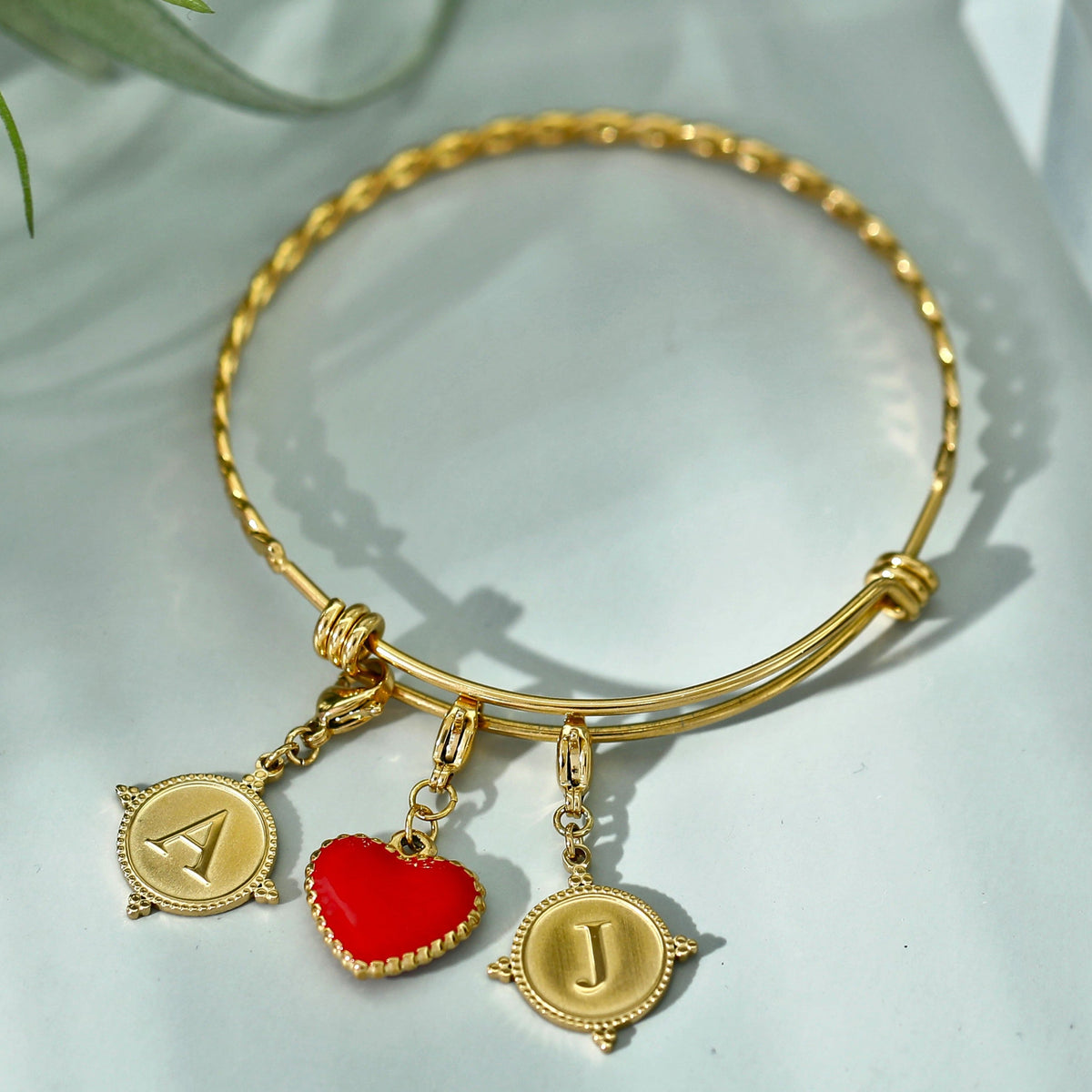 Gold Ornate Alphabet Letter Charms (A–Z) for Necklaces & Bracelets