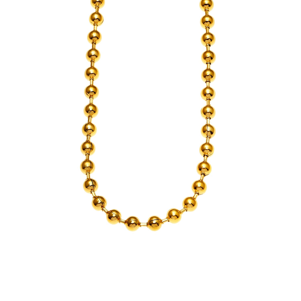 BROXLOV : Collier essentiel à chaîne billes pour le quotidien