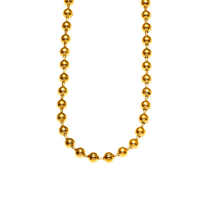 BROXLOV : Collier essentiel à chaîne billes pour le quotidien