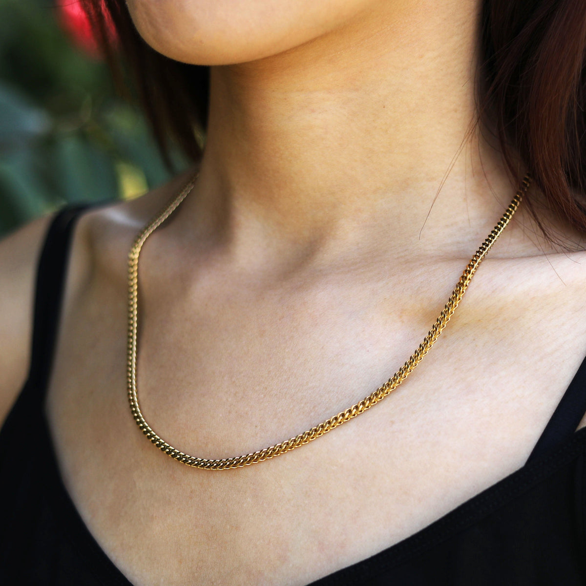 CAMI Gold: Cuban Link Chain Necklace