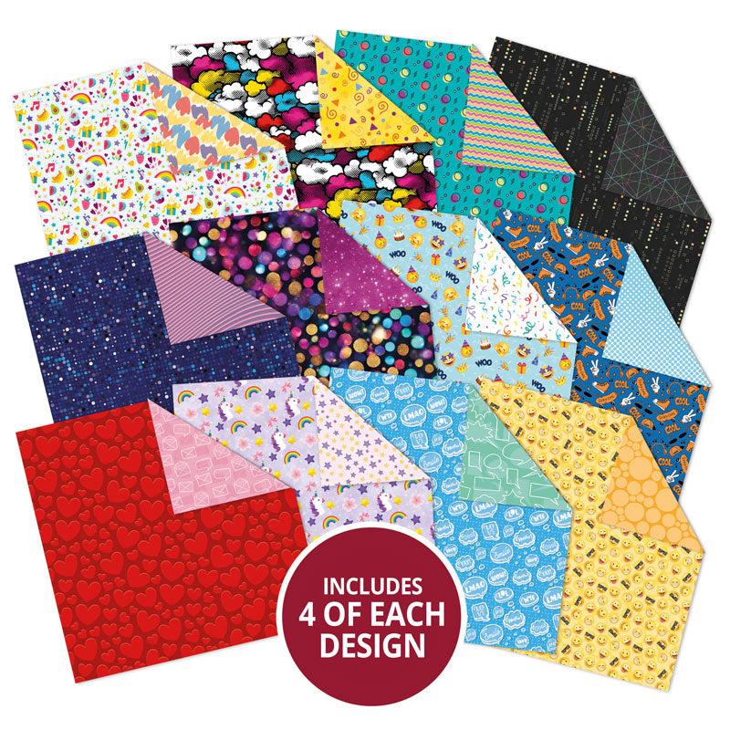 Bloc de papier Digital Designs 20x20 cm