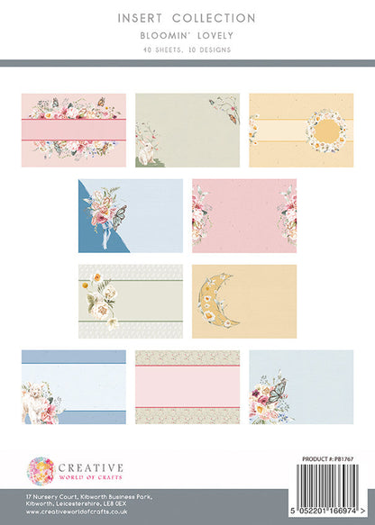 The Paper Boutique Collection d'Inserts Bloomin' Lovely