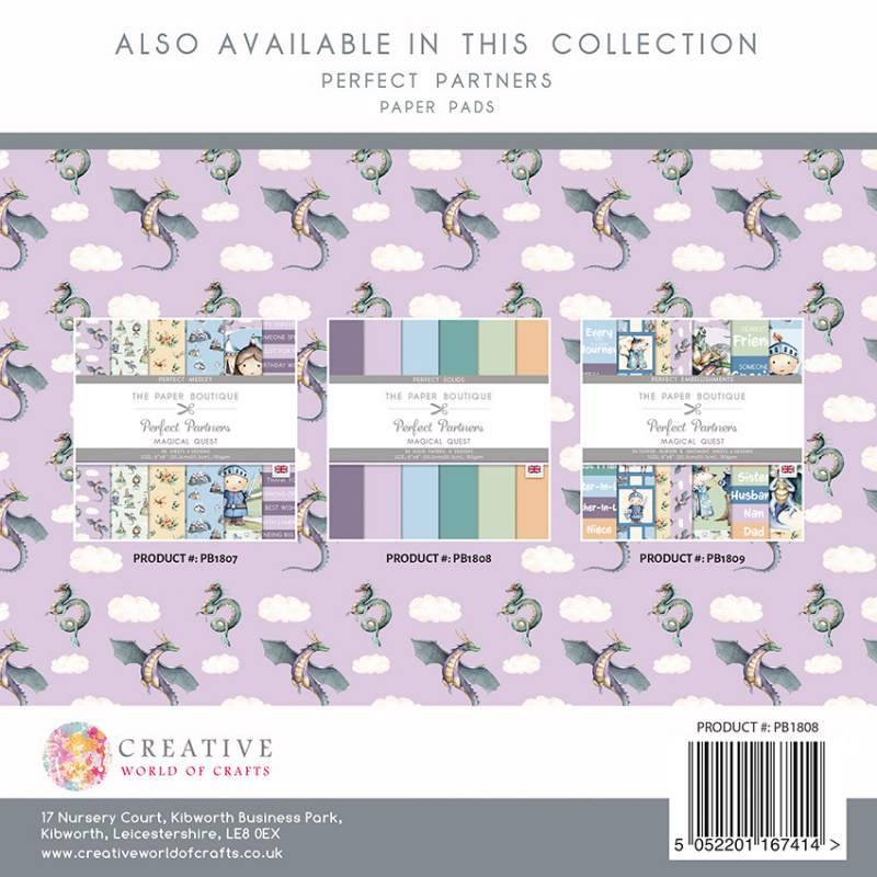 The Paper Boutique Perfect Partners - Magical Quest Couleurs 20,3 cm x 20,3 cm