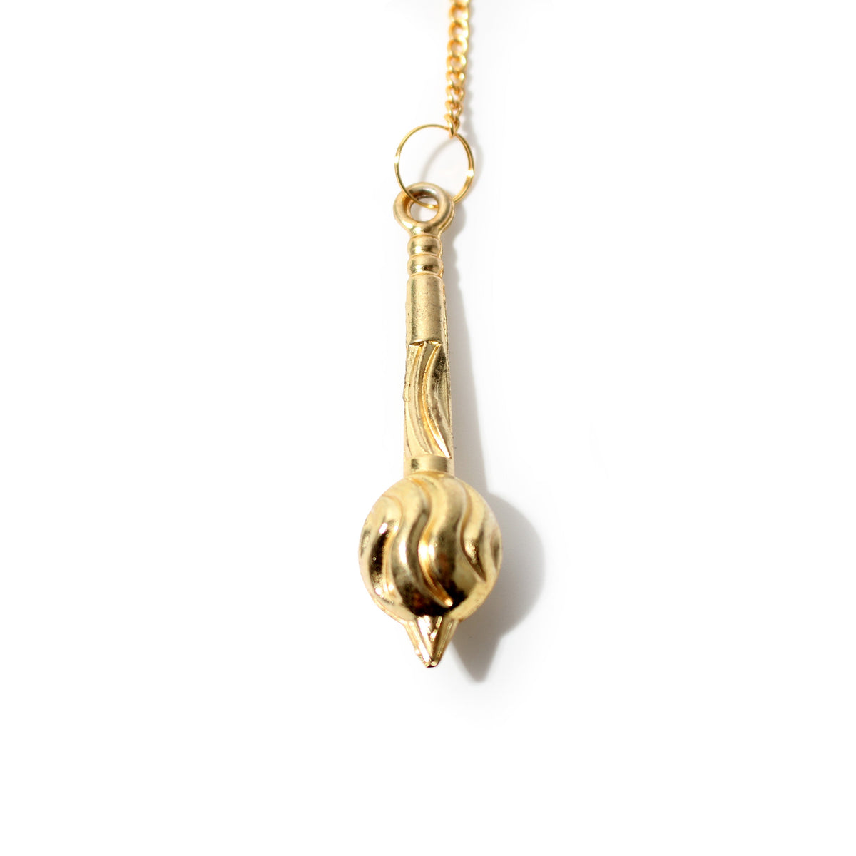 Golden Brass Gada Pendulum - 3 Pack