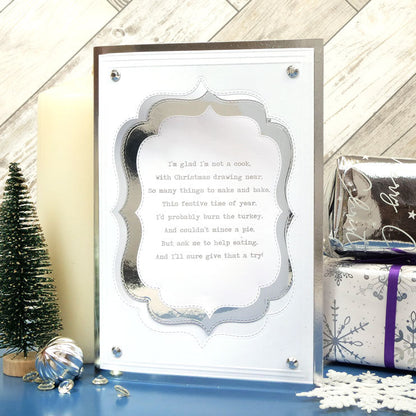 Bloc de papier cartonné orné de motifs pour Noël