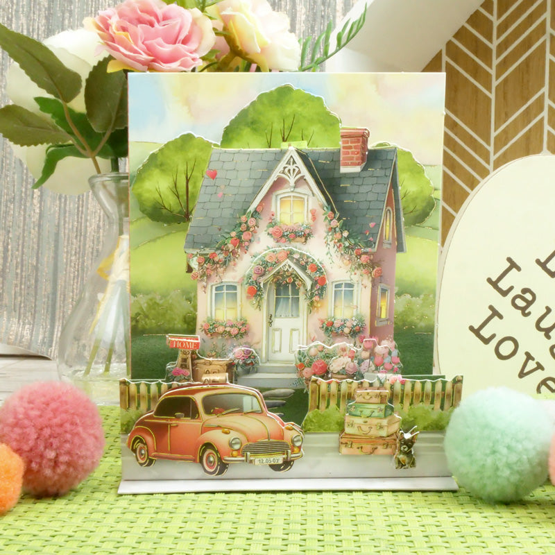 Cartes à pliage pop-up - Happy Little Home