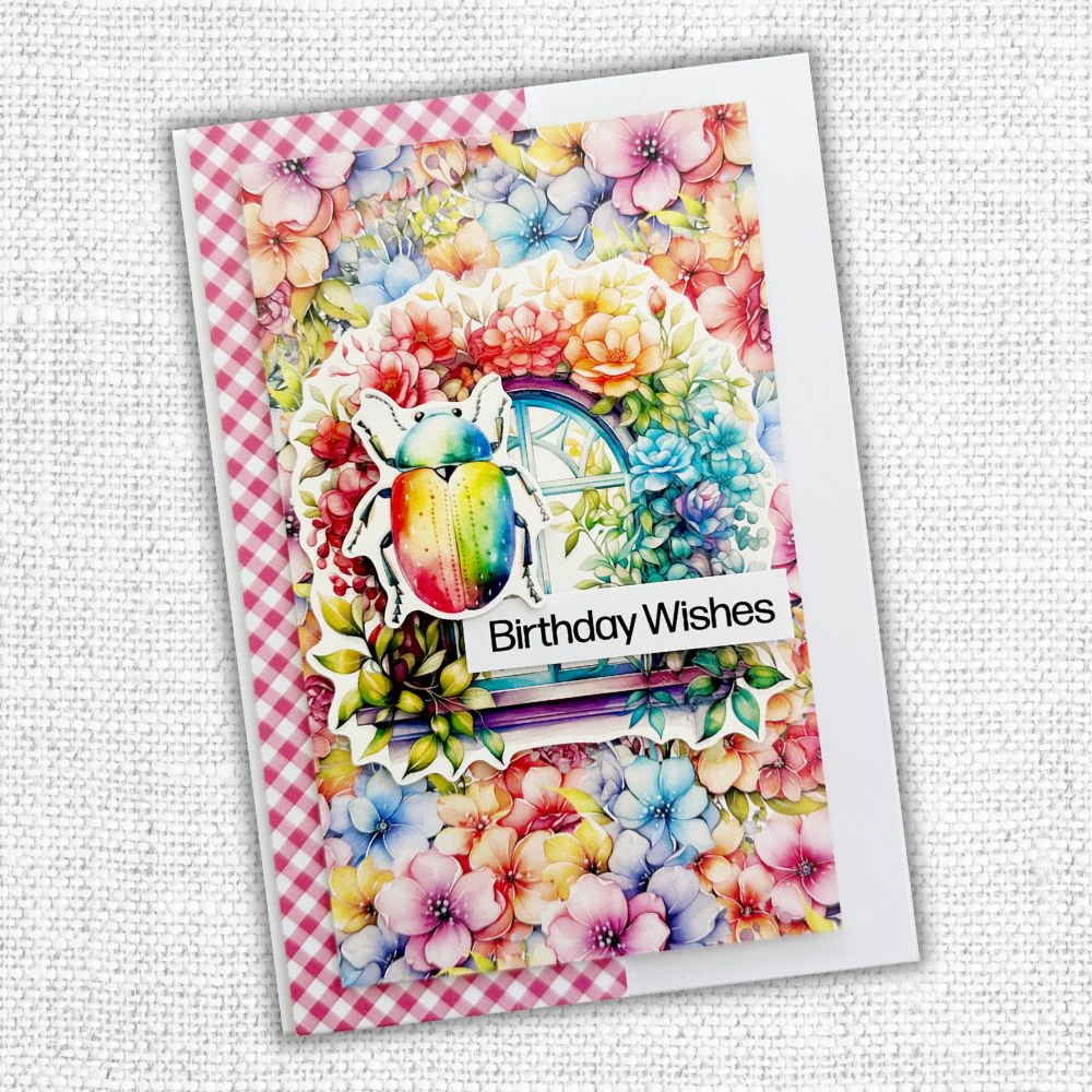 Collection de Papiers Rainbow Garden Basics 6x6 31530