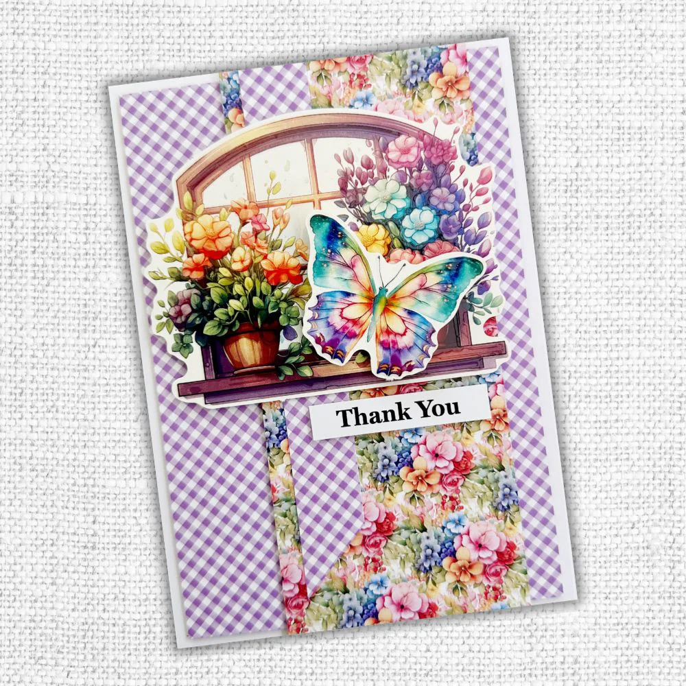 Papiers collection Rainbow Garden Patterns 6x6 31554