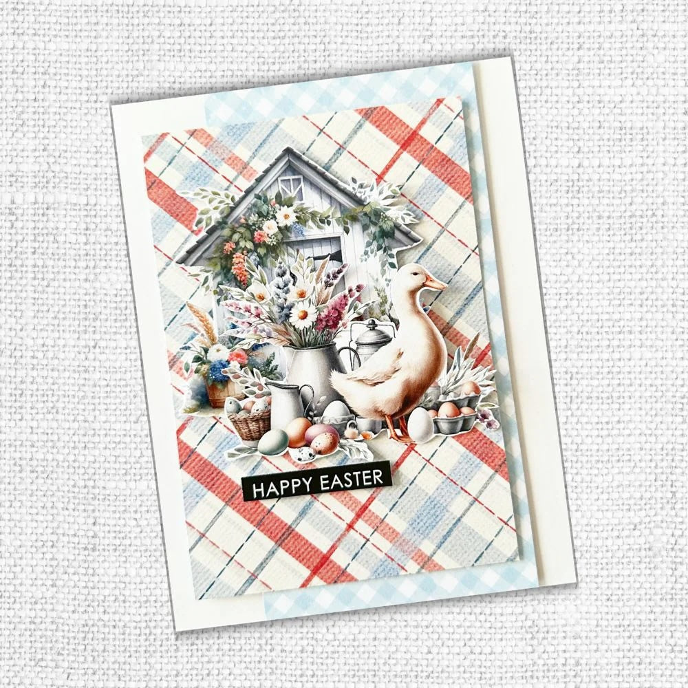 Collection de papiers "Amis de la ferme" 30x30 cm 31977