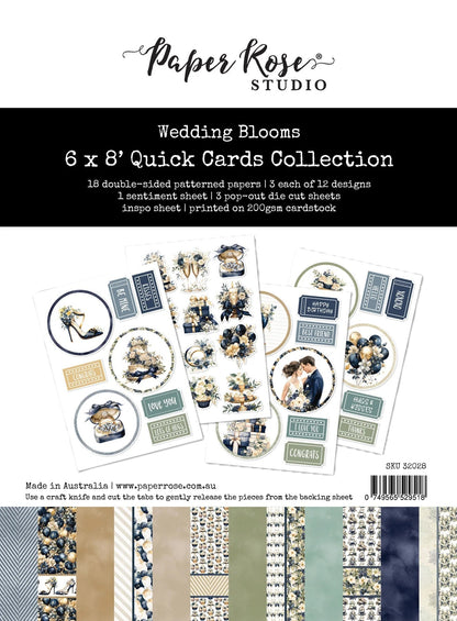 Collection Cartes Rapides "Fleurs de Mariage" 1.0 6x8" 32028