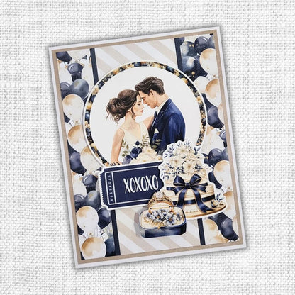 Wedding Blooms 1.0 6x8" Die Cuts & Sentiments 32025