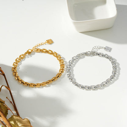 Style PROVINIA : Bracelet de montre rétro en or