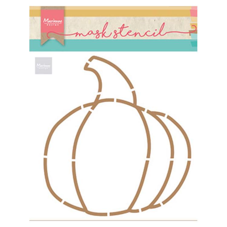 Marianne Design Pochoir créatif : Citrouille par Marleen