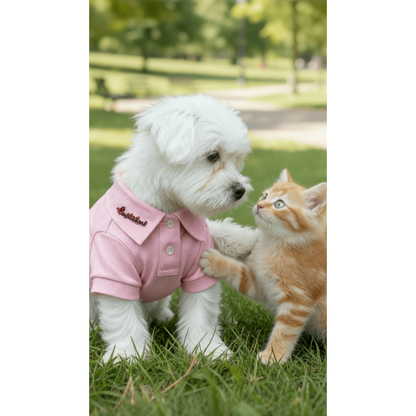 Pink cotton shirt
