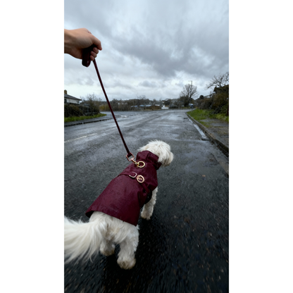 Imperméable bordeaux