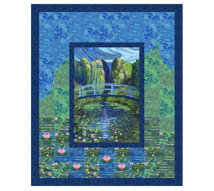 Jardin aquatique "Esprit d'Artisan" - Motif Parc aux Nénuphars