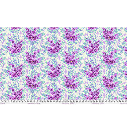 Tula Pink - Floral Reef - Shadow Sharks - Ultraviolet - PWTP267.ULTRAVIOLET