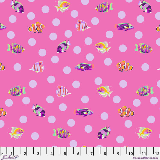 Tula Pink - Floral Reef - School Crossing - Delphine - PWTP268.DELPHINE
