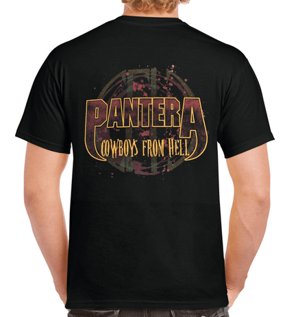 Pantera - T-Shirt Cowboy à Cornes (Noir)