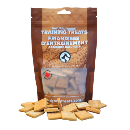 Friandises d'entraînement au beurre de cacahuète naturelles et tendres 170 g