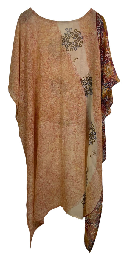PRG7714 Haut asymétrique en pure soie Sheer Avatar