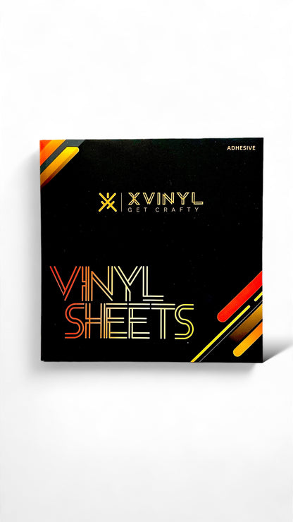 XVinyl Pro White Gloss Permanent Adhesive Vinyl with PET Backing