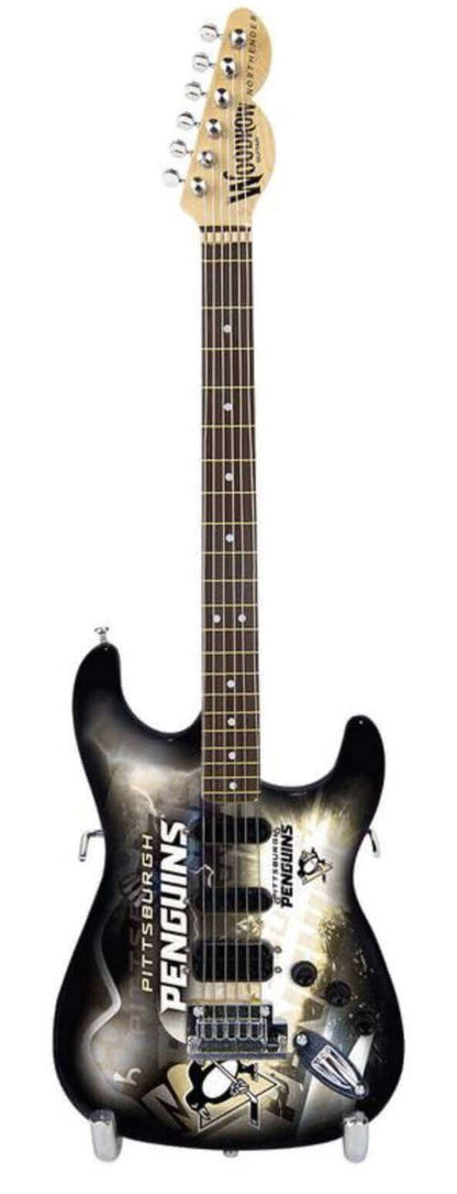 Mini-guitare de collection 10" Pittsburgh Penguins