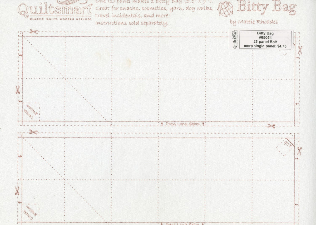 Bitty Bag Printed Interfacing