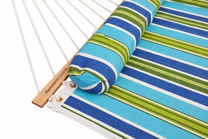 Deluxe Quilted Hammock with 3-Beam Stand