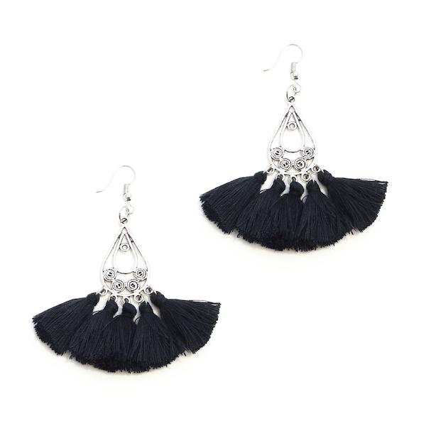 Boucles d'oreilles pendantes Larme