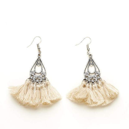 Boucles d'oreilles pendantes Larme