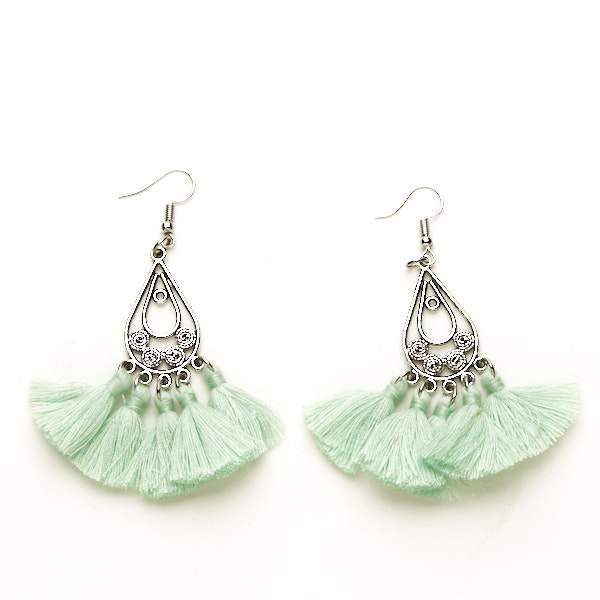 Boucles d'oreilles pendantes Larme